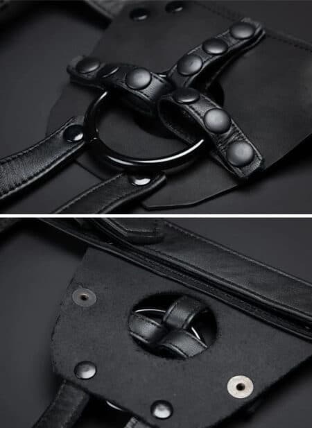 Mr. S Leather Strap On Dildo Harness Large / Extra large