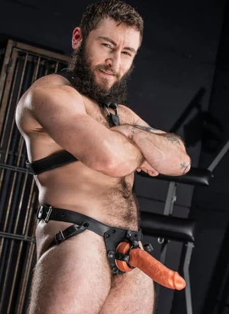 Mr. S Leather Strap On Dildo Harness Large / Extra large