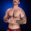 Mr. S Frontline Brief Red Medium