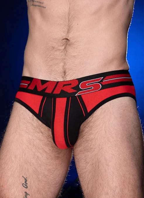 Mr. S Frontline Brief Red Medium