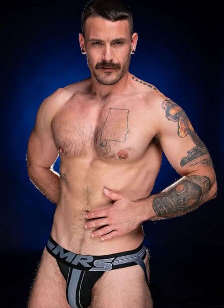 Mr. S Frontline Jockstrap Grey Medium