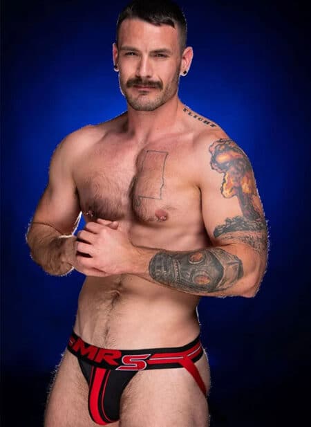 Mr. S Frontline Jockstrap Red Small