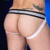 Mr. S Frontline Jockstrap White Medium