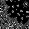 Mr. S Neck Hanky with Zipper Pocket Black