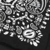 Mr. S Neck Hanky with Zipper Pocket Black