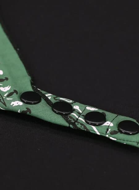 Mr. S Neck Hanky with Zipper Pocket Hunter