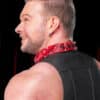 Mr. S Neck Hanky with Zipper Pocket Red