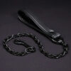 Leather Puppy Leash Black