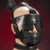 Mr. S Leather Bondage Dog Muzzle Brown