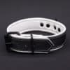 Mr. S Leather Hardline Collar White