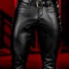 Mr. S Leather Uniform Pant Black Size 33