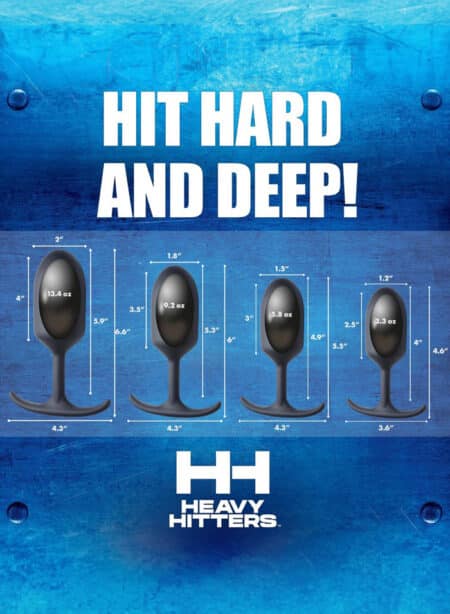 Heavy Hitters Weighted Comfort Plug Medium