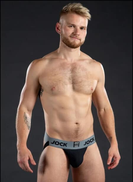 Jock by Mr. S Jockstrap Black Medium