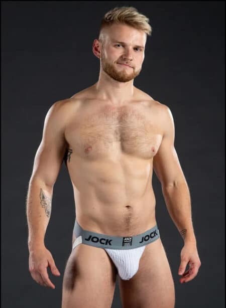 Jock by Mr. S Jockstrap White Large