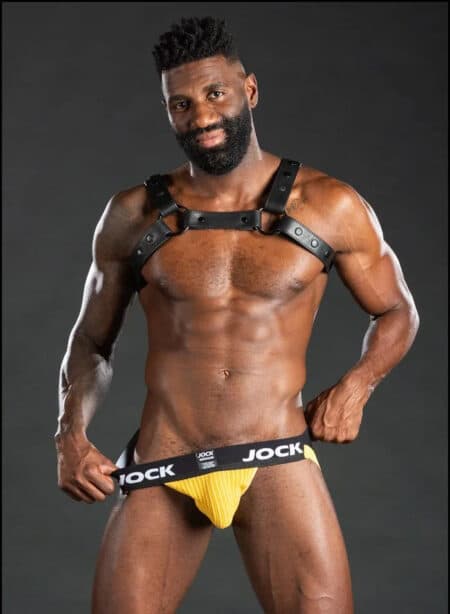 Jock by Mr. S Jockstrap Yellow Medium