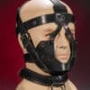 Mr. S Leather Bondage Dog Muzzle Brown
