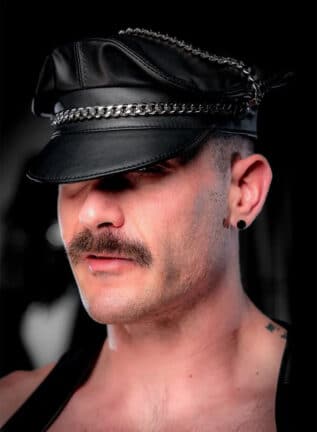 Mr. S Leather Chain for Biker Cap