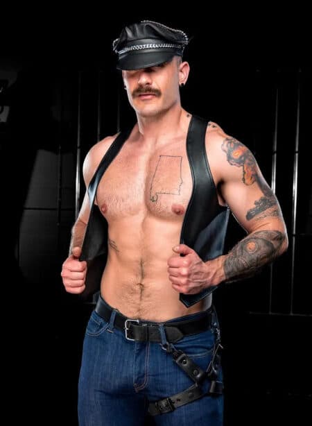 Mr. S Leather Chain for Biker Cap