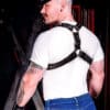 Mr. S Leather Drop Back Suspender Harness Large/Extra large