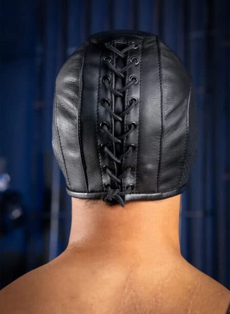 Mr. S Leather Dungeon Half Hood Medium