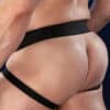 Mr. S Leather Hardline Jockstrap Light blue Small