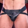 Mr. S Leather Hardline Jockstrap White Small
