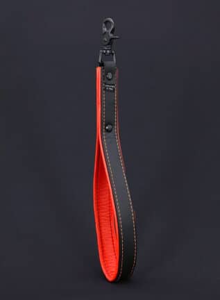 Mr. S Leather Hardline Short Leash Orange