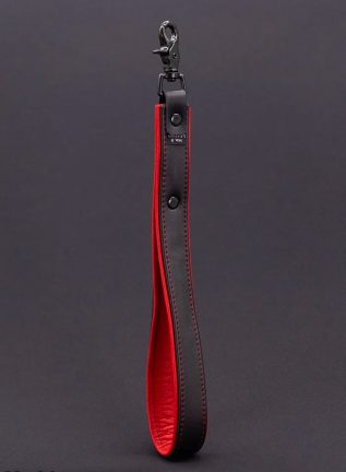 Mr. S Leather Hardline Short Leash Red
