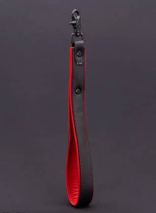 Mr. S Leather Hardline Short Leash Red