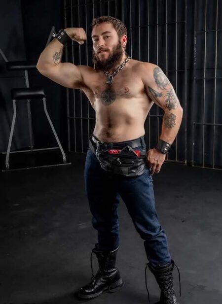 Mr. S Leather Hip Holster Black Small/Medium
