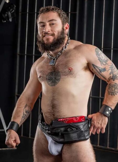 Mr. S Leather Hip Holster Black Small/Medium