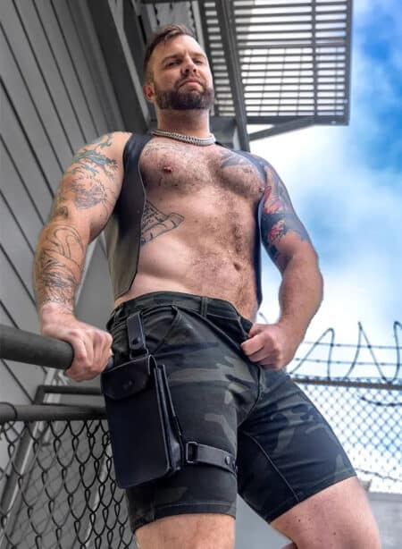 Mr. S Leather Jockstrap Holster Max
