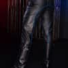 Mr. S Leather Piped Uniform Pant Blue Size 32