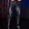 Mr. S Leather Piped Uniform Pant Blue Size 32