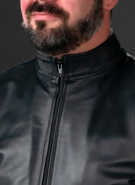 Mr. S Leather Sport Jacket Red Small