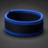 Mr. S Neo Carbon Black Bicep Strap Blue Large