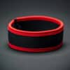 Mr. S Neo Carbon Black Bicep Strap Red Large