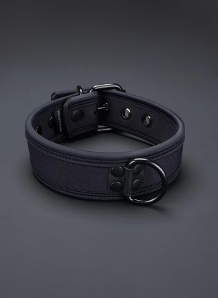 Mr. S Neo Carbon black Puppy Collar Large/Extra large