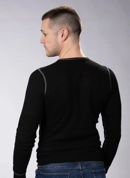 Mr. Thermal Shirt Black Large