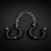 Mr. S Leather Iron Ankle Manacles