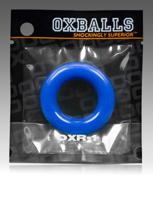 Oxballs Jelly Cock Ring TPR Blue