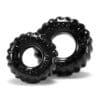 Oxballs Truckt 2-Piece Cockring Set TPR Clear