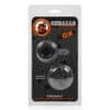 Oxballs Truckt 2-Piece Cockring Set TPR Clear