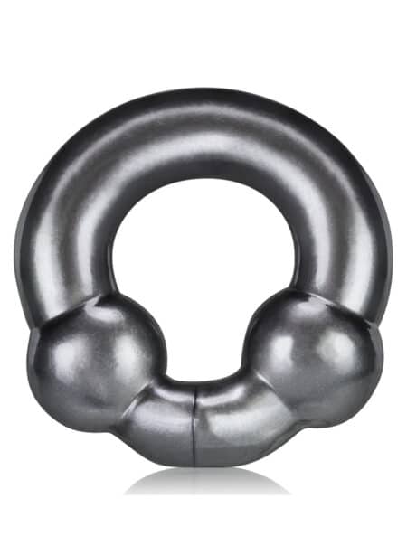 Oxballs Ultraballs Cock Ring 2-Pack Steel / Red