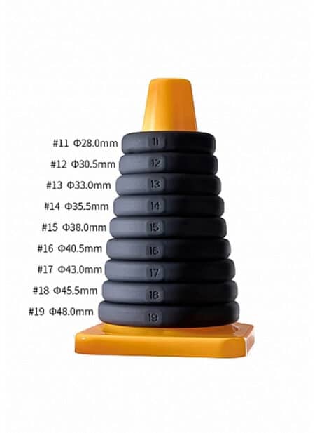 Perfect Fit Play Zone 9 Xact-Fit Rings with Sturdy Cone