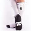 Brutus Puppy Paw Socks with Pocket White