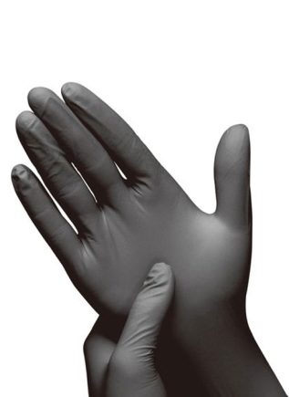 Hynex Nitrile Gloves Black 100-pack
