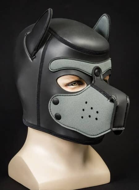 Mr. S Neoprene Puppy Hood Grey Small