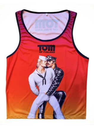 Tom of Finland Slutty Sailor Mesh Tank Top Small