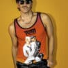 Tom of Finland Slutty Sailor Mesh Tank Top Small